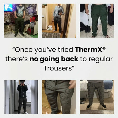 ThermX - Fleece Lined Waterproof Utility Trousers (BUY 1 GET 1 FREE)