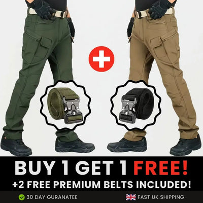 ThermX - Fleece Lined Waterproof Utility Trousers (BUY 1 GET 1 FREE)