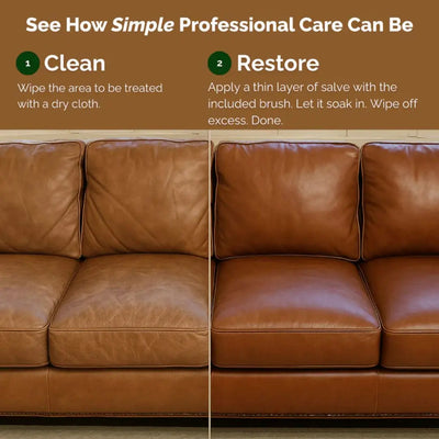 SheenGuard - Professional Leather & Wood Conditioning Salve (Buy 1 Get 1 Free)