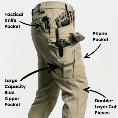 ThermX - Fleece Lined Waterproof Utility Trousers (BUY 1 GET 1 FREE)